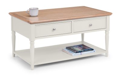Cologne 2 drawer Coffee Table - Click Image to Close
