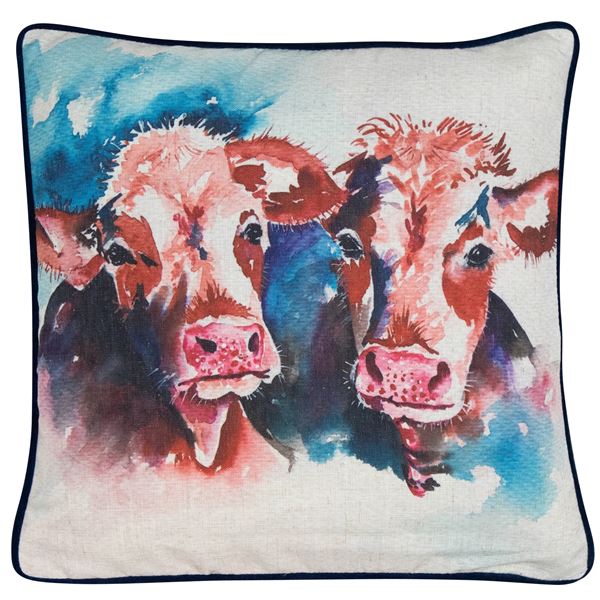 Connie Cow cushion - Click Image to Close