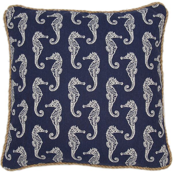 Seahorses Cushion - Click Image to Close